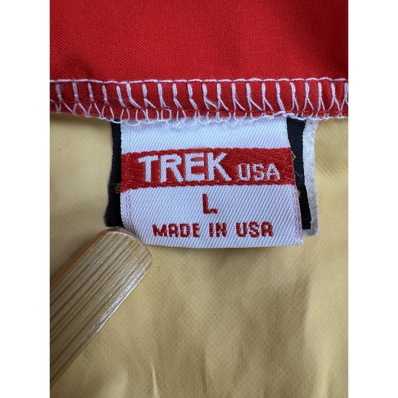 Vintage Trek Jacket Mens Large Gore-Tex Cycling Windbreaker 90s Mogul Black - Picture 9 of 15